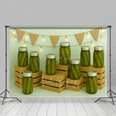 Aperturee - Aperturee Canned Pickles Fresh Photography Cake Smash Backdrop